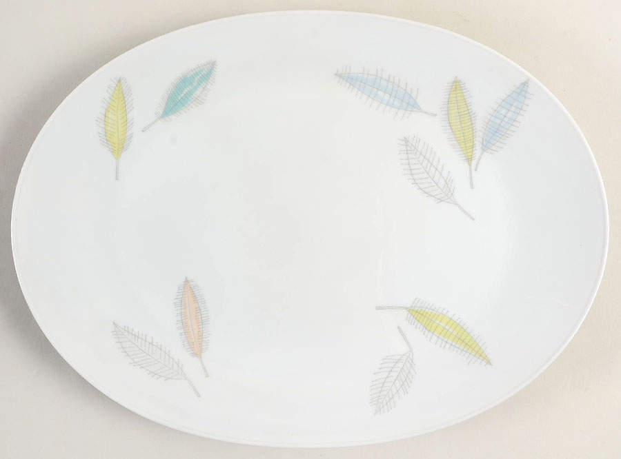 Bunte Blatter 13" Oval Serving Platter by Rosenthal - Continental-1