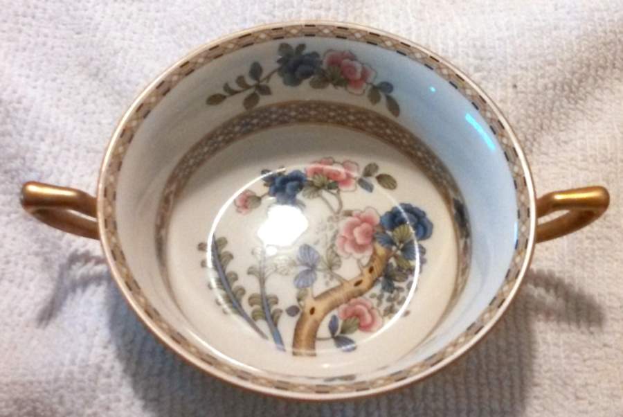 Burmese Flat Cream Soup Bowl by Rosenthal - Continental-1