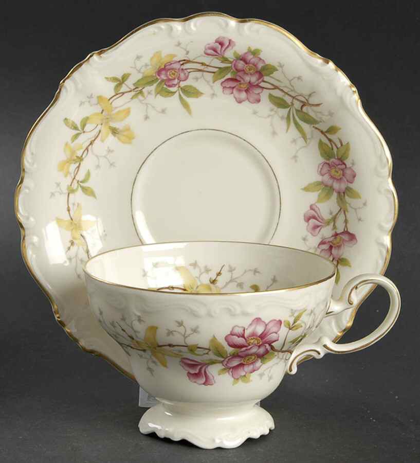 Caprice Footed Cup & Saucer Set by Rosenthal - Continental-1