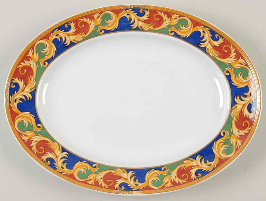 Carlotta 12" Oval Serving Platter by Rosenthal - Continental-1