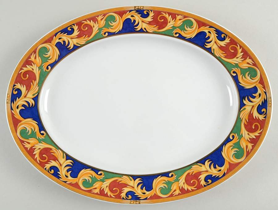 Carlotta 15" Oval Serving Platter by Rosenthal - Continental-1