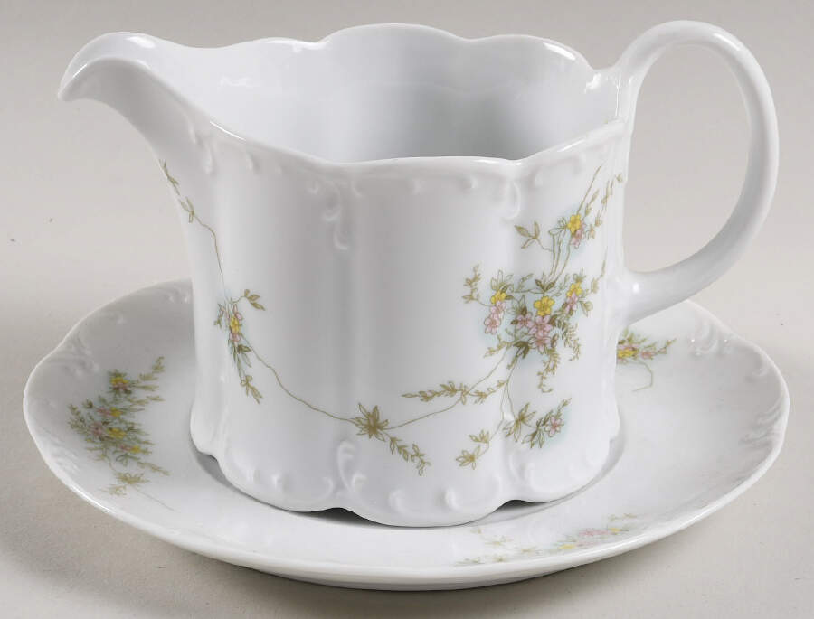 Catherine Round Gravy Boat & Underplate by Rosenthal - Continental-1