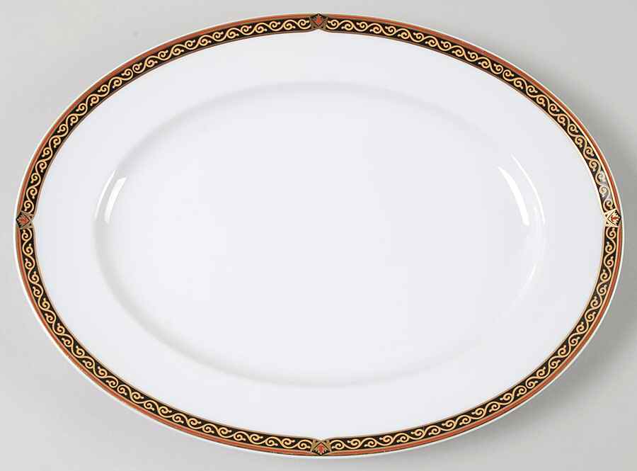 Catarina 12" Oval Serving Platter by Rosenthal - Continental-1