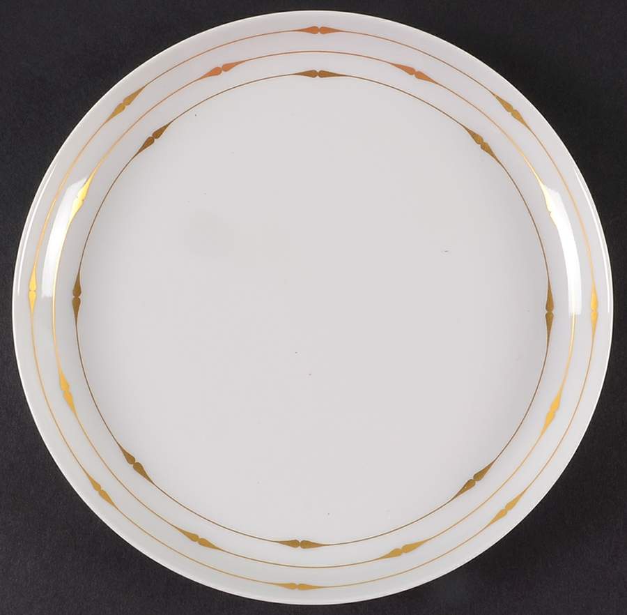 Century Gold (Coupe) Salad Plate by Rosenthal - Continental-1