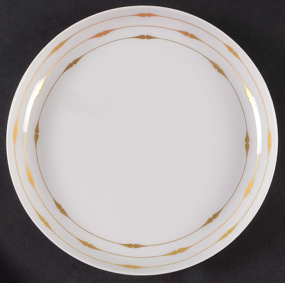 Century Gold (Coupe) Bread & Butter Plate by Rosenthal - Continental-1