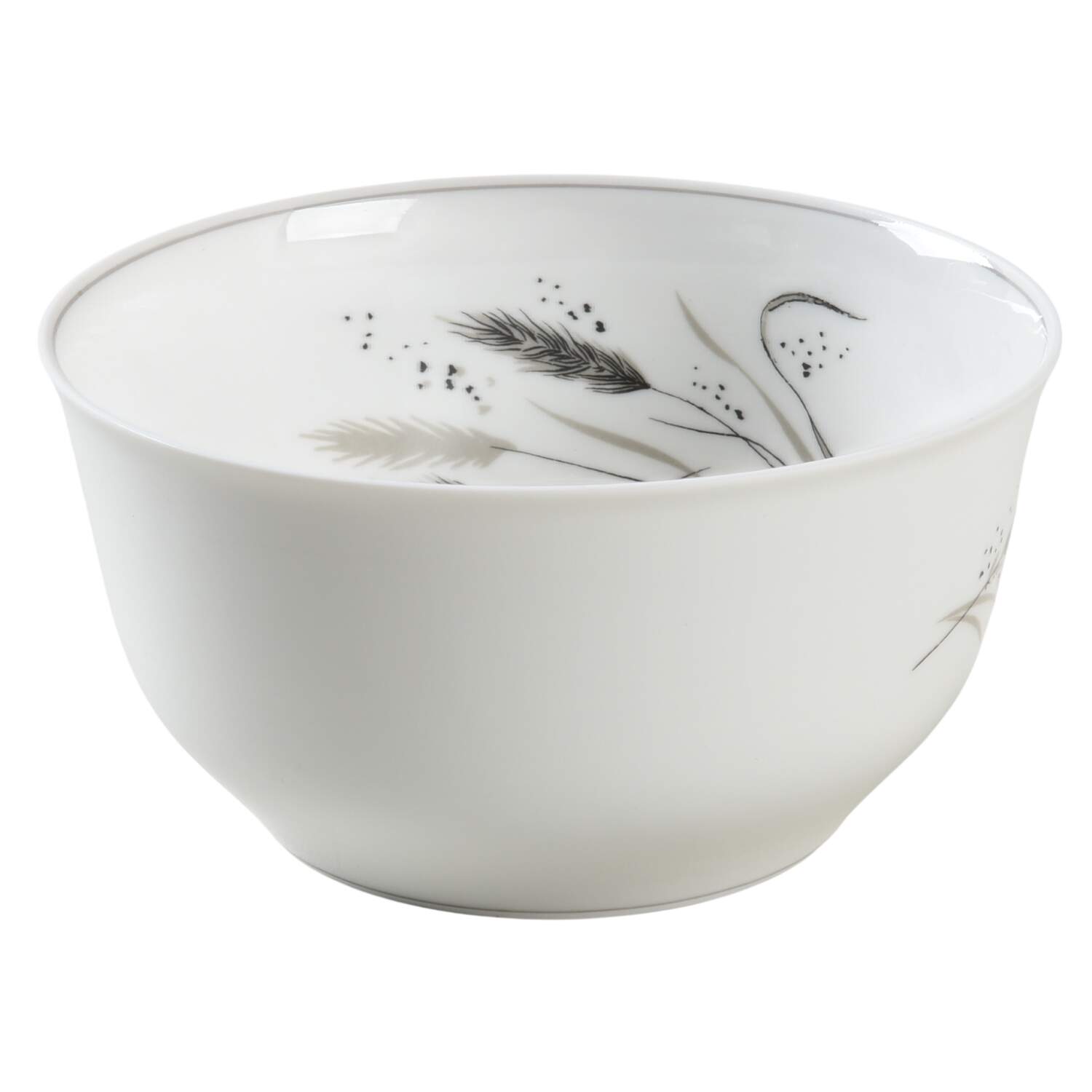 Ceres (Gray Trim) Cranberry Bowl by Rosenthal - Continental-1