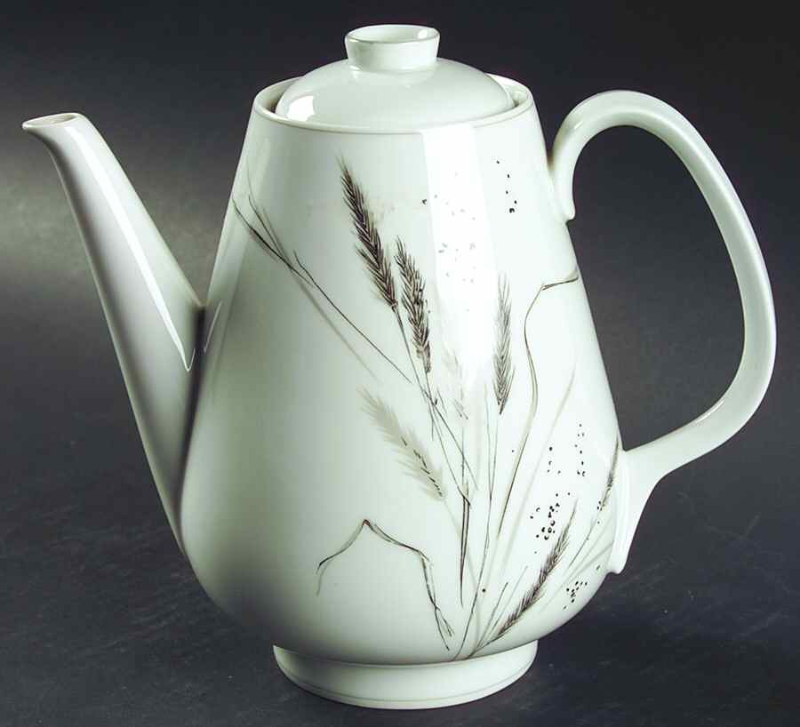 Ceres (Gray Trim) Coffee Pot & Lid by Rosenthal - Continental-1