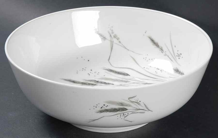 Ceres (Gray Trim) 8" Round Vegetable Bowl by Rosenthal - Continental-1
