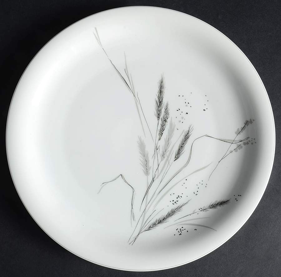 Ceres (Gray Trim) Luncheon Plate by Rosenthal - Continental-1