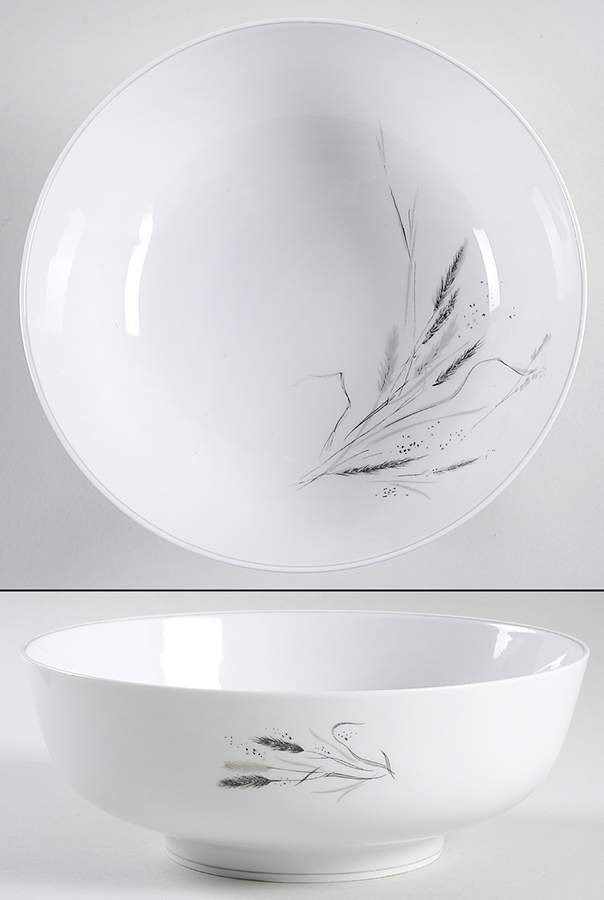 Ceres (Gray Trim) 7" Round Vegetable Bowl by Rosenthal - Continental-1