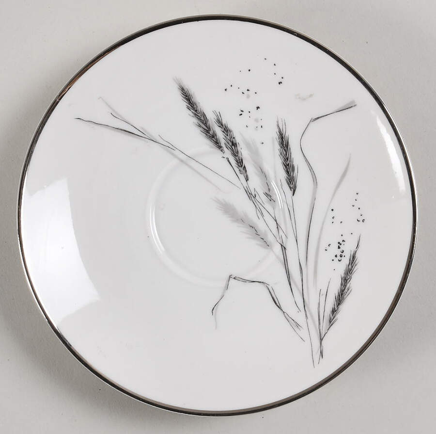 Ceres (Platinum Trim) Saucer for Footed Cup by Rosenthal - Continental-1