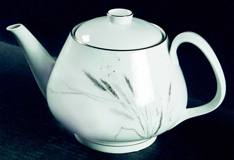 Ceres (Platinum Trim) Teapot & Lid by Rosenthal - Continental-1