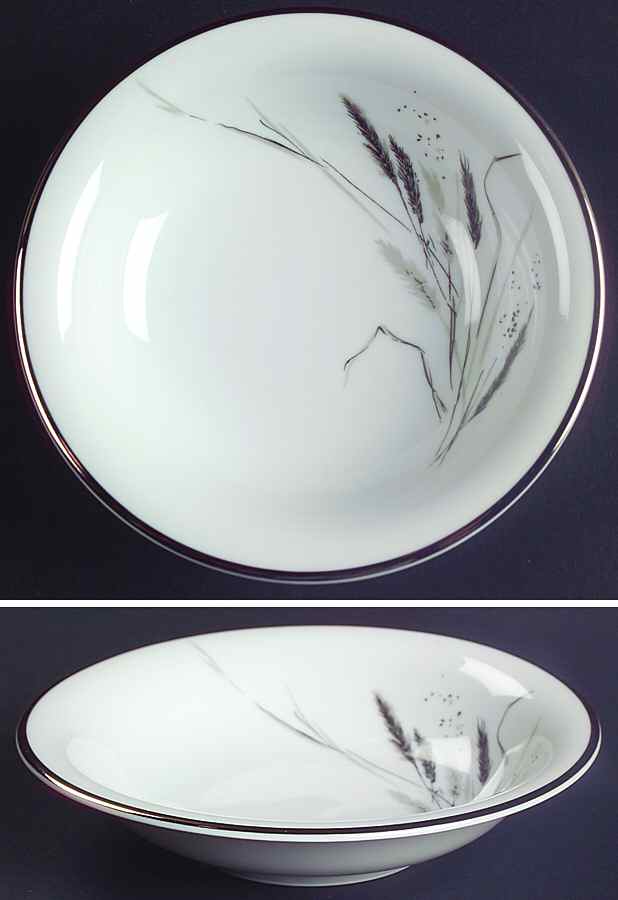 Ceres (Platinum Trim) Fruit/Dessert (Sauce) Bowl by Rosenthal - Continental-1