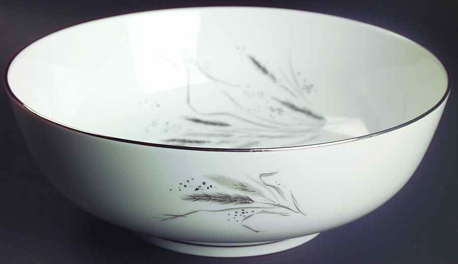 Ceres (Platinum Trim) 9" Round Vegetable Bowl by Rosenthal - Continental-1