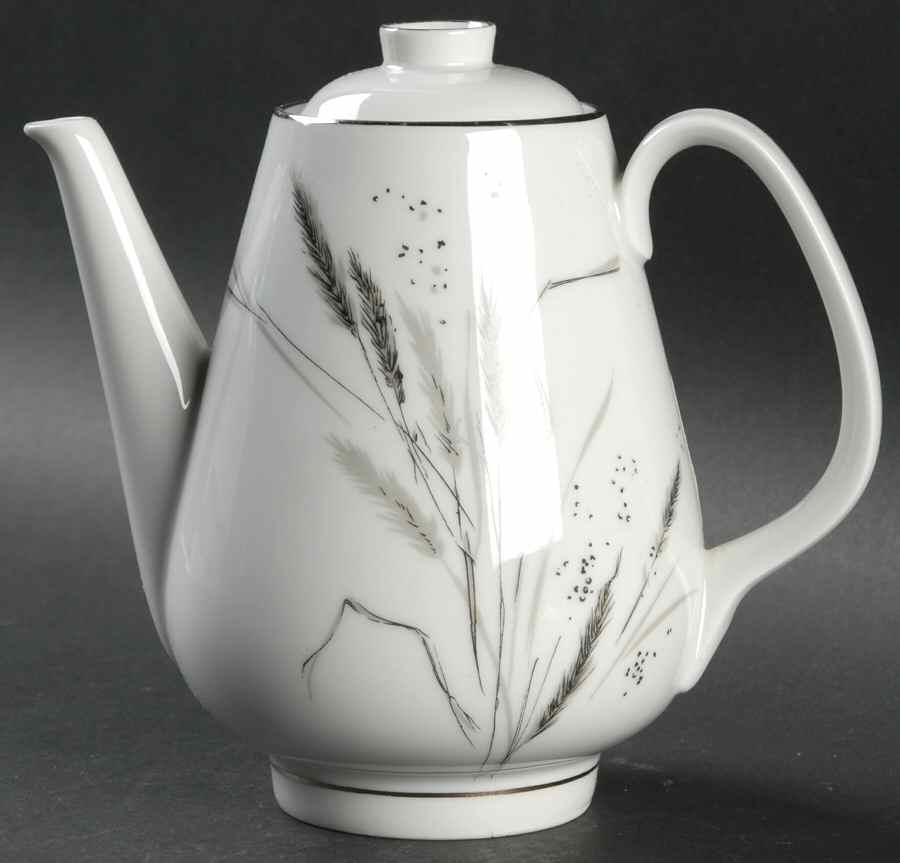 Ceres (Platinum Trim) Mini Coffee Pot & Lid by Rosenthal - Continental-1