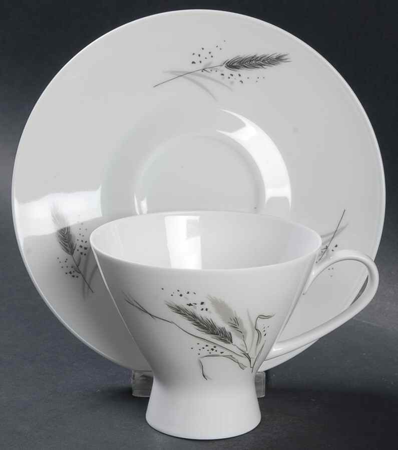 Ceres (Classic Mod) Footed Cup & Saucer Set by Rosenthal - Continental-1