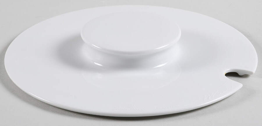 Century White (Rim) Lid for Round Vegetable by Rosenthal - Continental-1