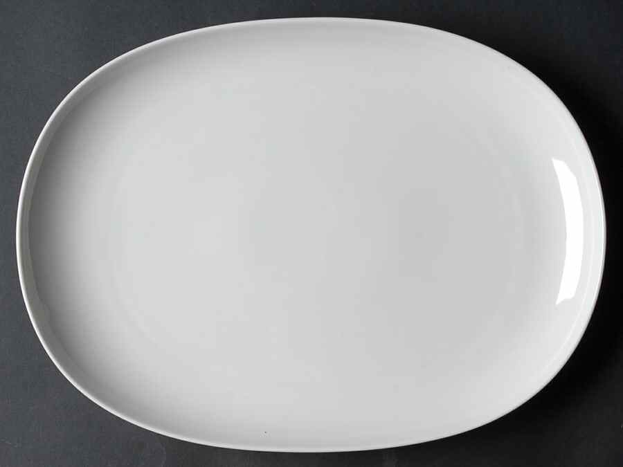 Century White (Rim) 13" Oval Serving Platter by Rosenthal - Continental-1