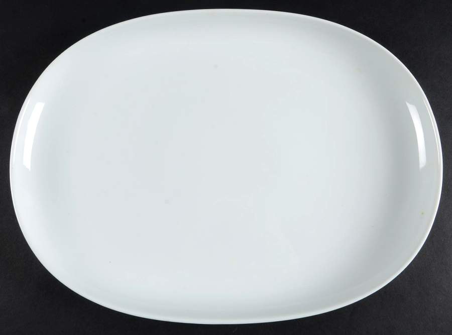 Century White (Rim) 15" Oval Serving Platter by Rosenthal - Continental-1