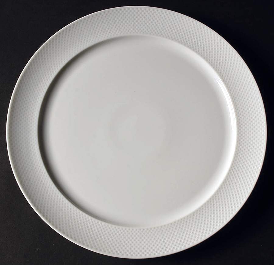 Century White (Rim) 12" Chop Plate (Round Platter) by Rosenthal - Continental-1
