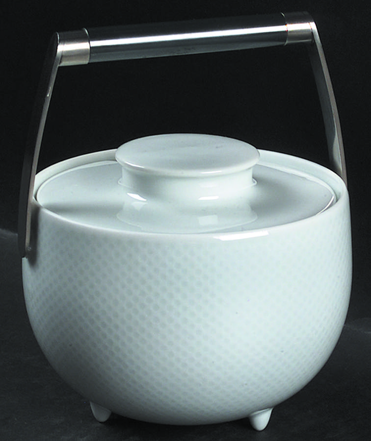 Century White (Rim) Sauce Boat & Lid by Rosenthal - Continental-1