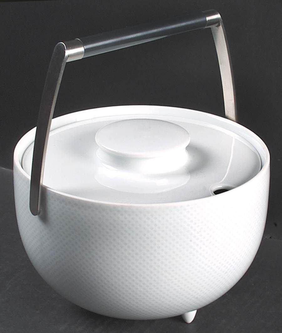 Century White (Rim) Round Covered Vegetable by Rosenthal - Continental-1