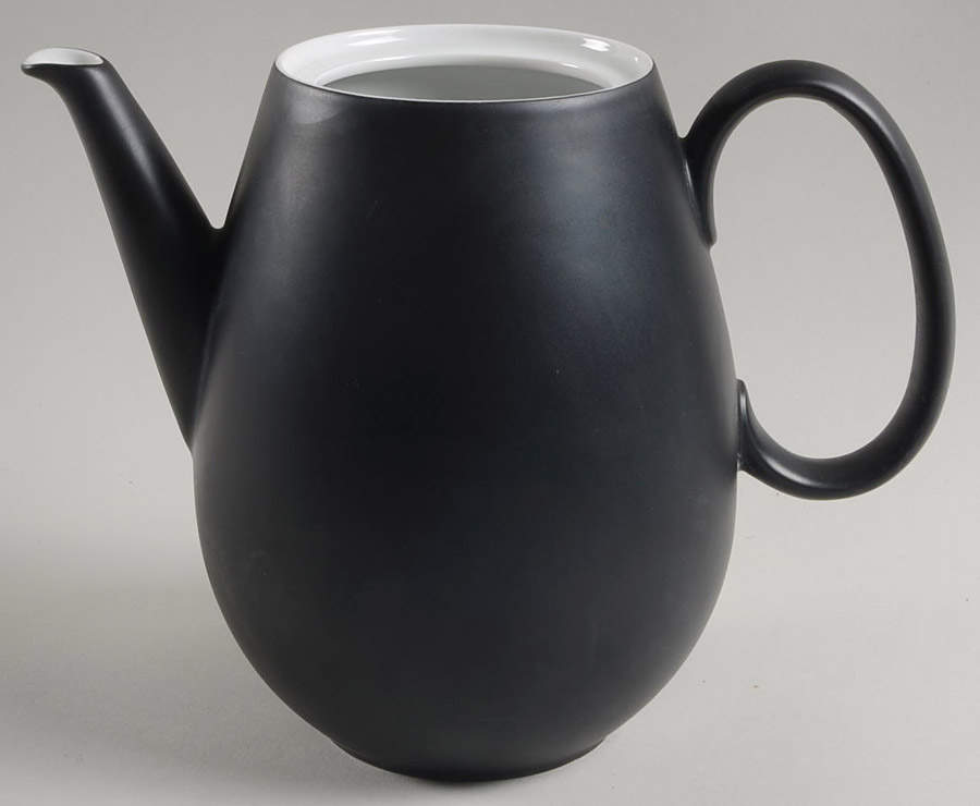 Charcoal Coffee Pot No Lid by Rosenthal - Continental-1