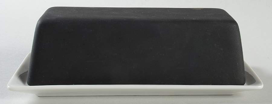 Charcoal 1/4 Lb Covered Butter by Rosenthal - Continental-1