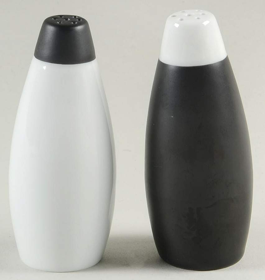 Charcoal Salt & Pepper Set by Rosenthal - Continental-1