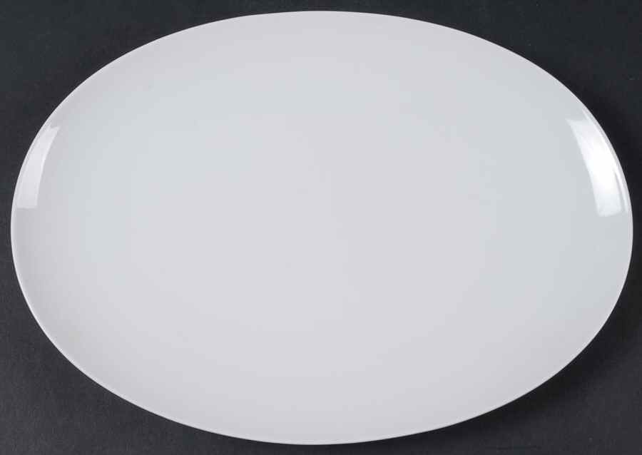Charcoal 9" Oval Serving Platter by Rosenthal - Continental-1