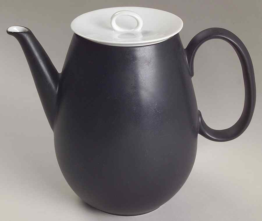 Charcoal Coffee Pot & Lid by Rosenthal - Continental-1
