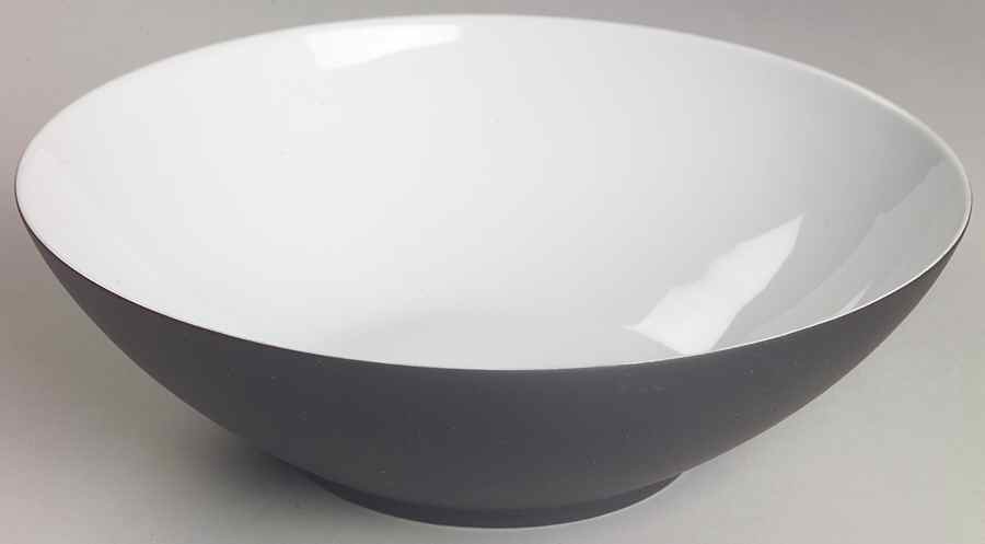 Charcoal 8" Round Vegetable Bowl by Rosenthal - Continental-1