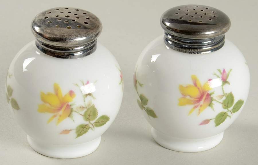 Charlene (Aida, White) Individual Salt & Pepper Set by Rosenthal - Continental-1