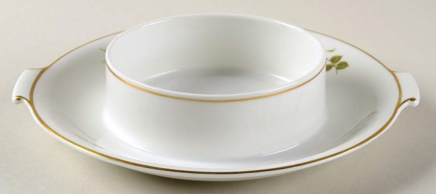 Charlene (Aida, White) Round Butter No Lid by Rosenthal - Continental-1