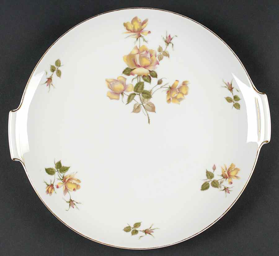 Charlene (Aida, White) Handled Cake Plate by Rosenthal - Continental-1