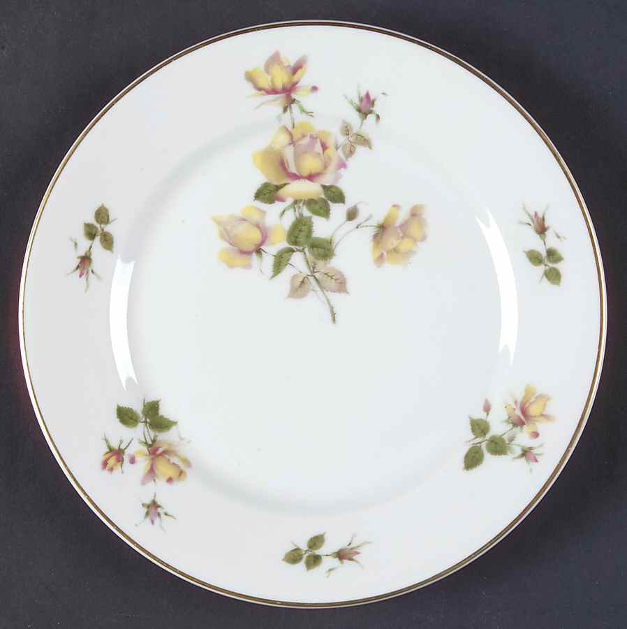 Charlene (Aida, White) Bread & Butter Plate by Rosenthal - Continental-1