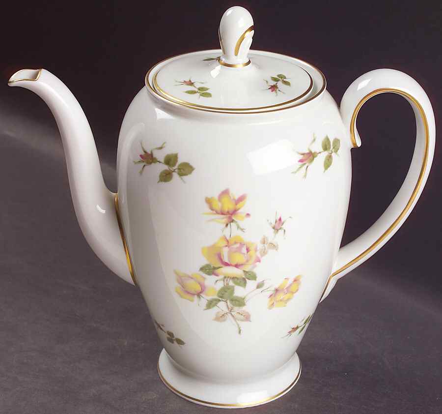 Charlene (Aida, White) Coffee Pot & Lid by Rosenthal - Continental-1