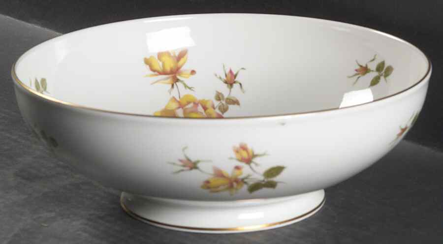 Charlene (Aida, White) 9" Round Vegetable Bowl by Rosenthal - Continental-1