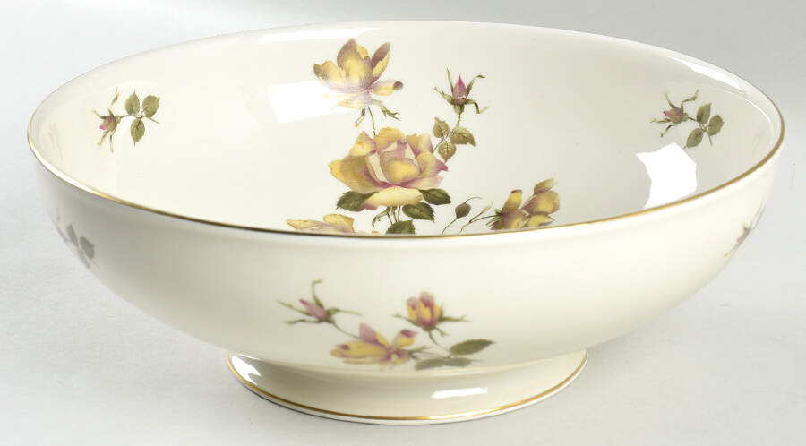 Charlene (Aida, Ivory) 9" Round Vegetable Bowl by Rosenthal - Continental-1