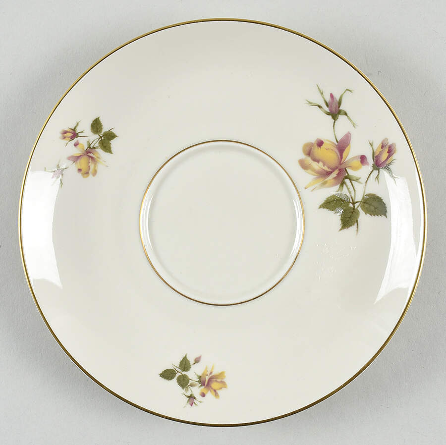 Charlene (Aida, Ivory) Saucer for Cream Soup Bowl by Rosenthal - Continental-1