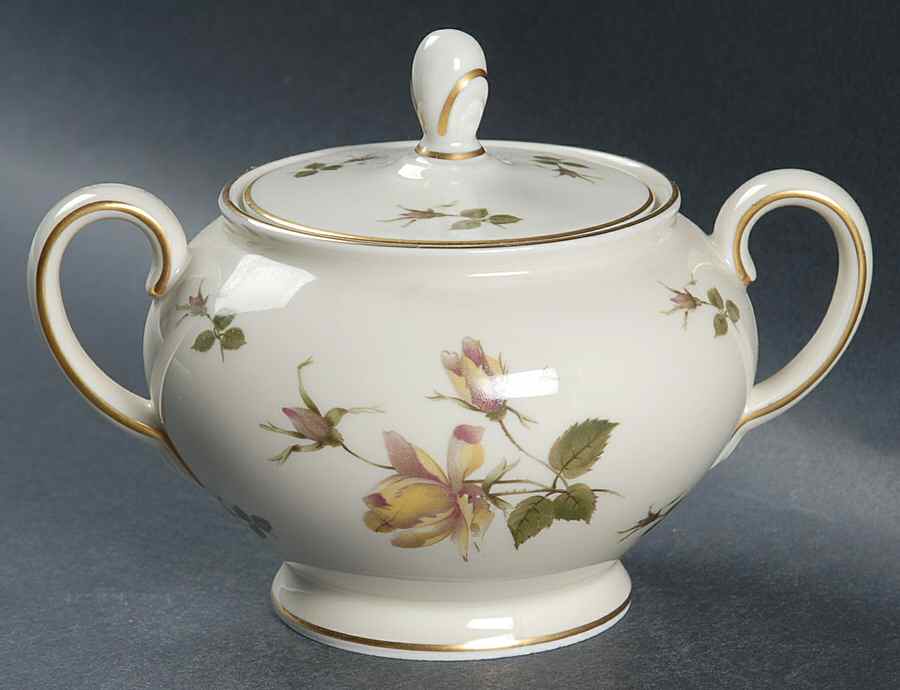 Charlene (Aida, Ivory) Sugar Bowl & Lid by Rosenthal - Continental-1