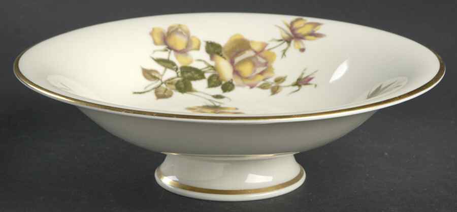 Charlene (Aida, Ivory) Footed Bon Bon by Rosenthal - Continental-1
