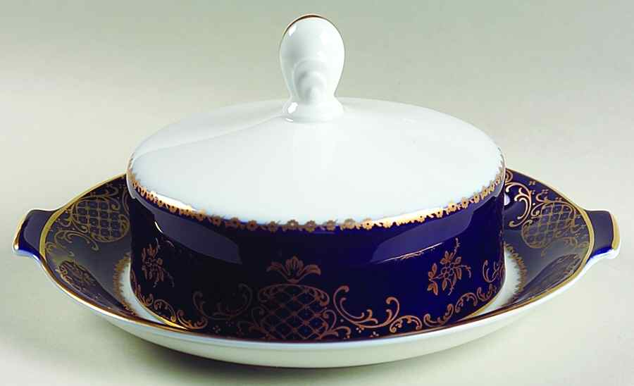Charlemagne Round Covered Butter by Rosenthal - Continental-1