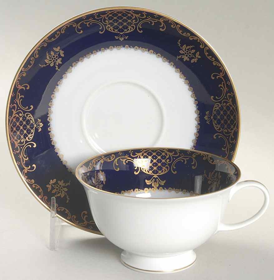 Charlemagne Footed Cup & Saucer Set by Rosenthal - Continental-1