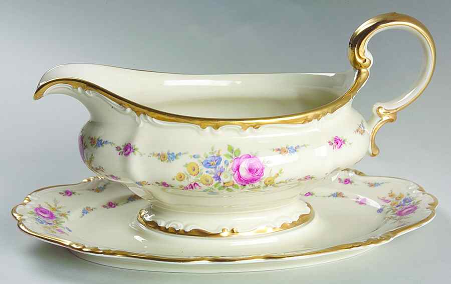 Cherish Gravy Boat with Attached Underplate by Rosenthal - Continental-1