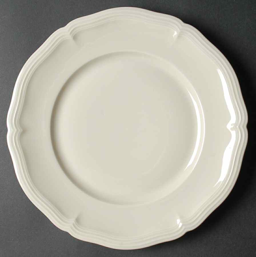 Chippendale Cream Undecorated Dinner Plate by Rosenthal - Continental-1