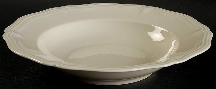 Chippendale Cream Undecorated Rim Soup Bowl by Rosenthal - Continental-1