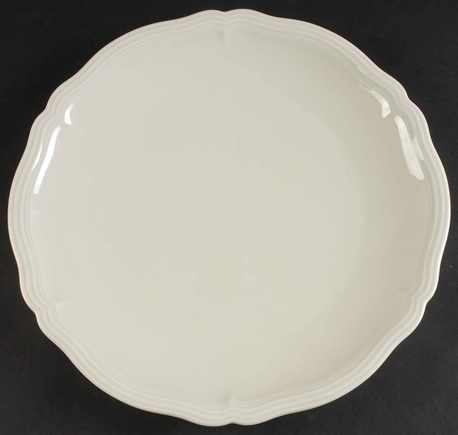 Chippendale Cream Undecorated 13" Chop Plate (Round Platter) by Rosenthal - Continental-1