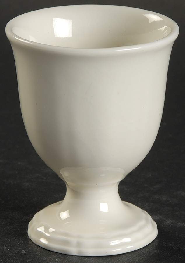 Chippendale Cream Undecorated Single Egg Cup by Rosenthal - Continental-1