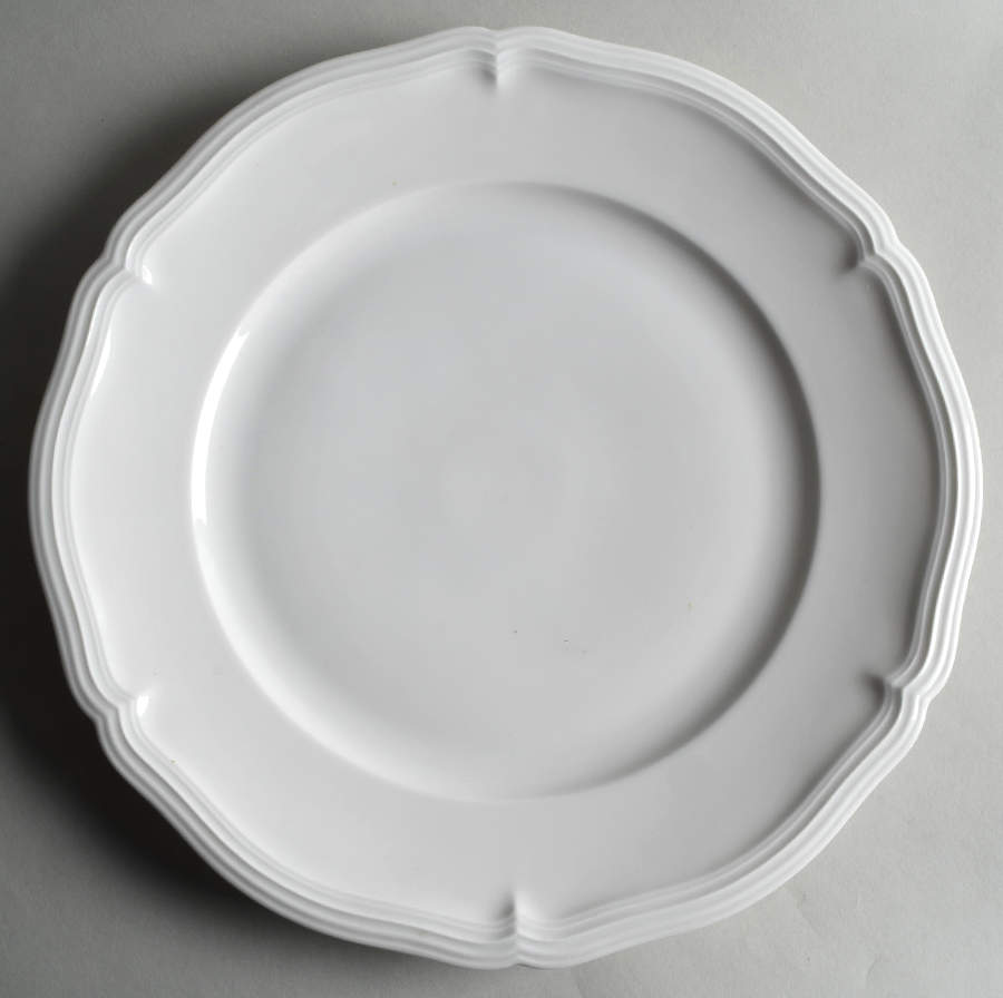 Chippendale All White 12" Chop Plate (Round Platter) by Rosenthal - Continental-1